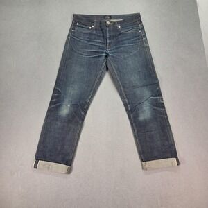 A.P.C. Petit Standard Jeans Mens Blue Button Fly Selvedge Slim Fits 30x27